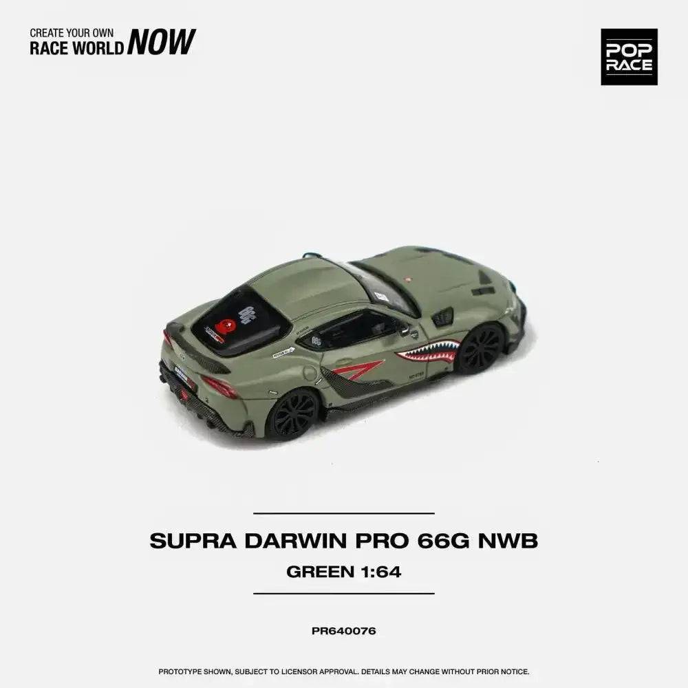 PRE-ORDER Pop Race 1:64 Toyota Supra DARWIN PRO 66G NWB