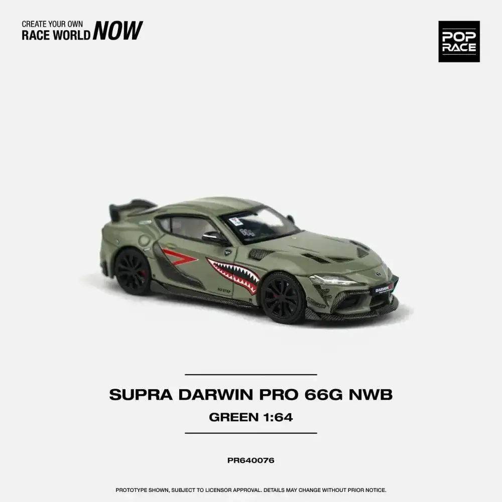 PRE-ORDER Pop Race 1:64 Toyota Supra DARWIN PRO 66G NWB