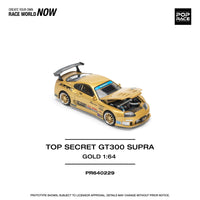 Thumbnail for PRE-ORDER Pop Race 1:64 Toyota TOP SECRET GT300 SUPRA - GOLD NEW TOOLING