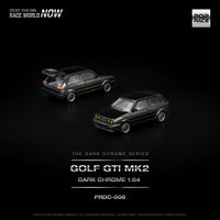 Thumbnail for PRE-ORDER Pop Race 1:64 VW Golf GTI MK2 DARK CHROME
