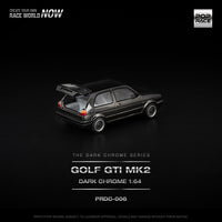 Thumbnail for PRE-ORDER Pop Race 1:64 VW Golf GTI MK2 DARK CHROME