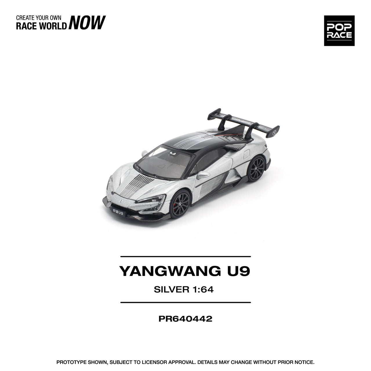 PRE-ORDER Pop Race 1:64 Yangwang U9