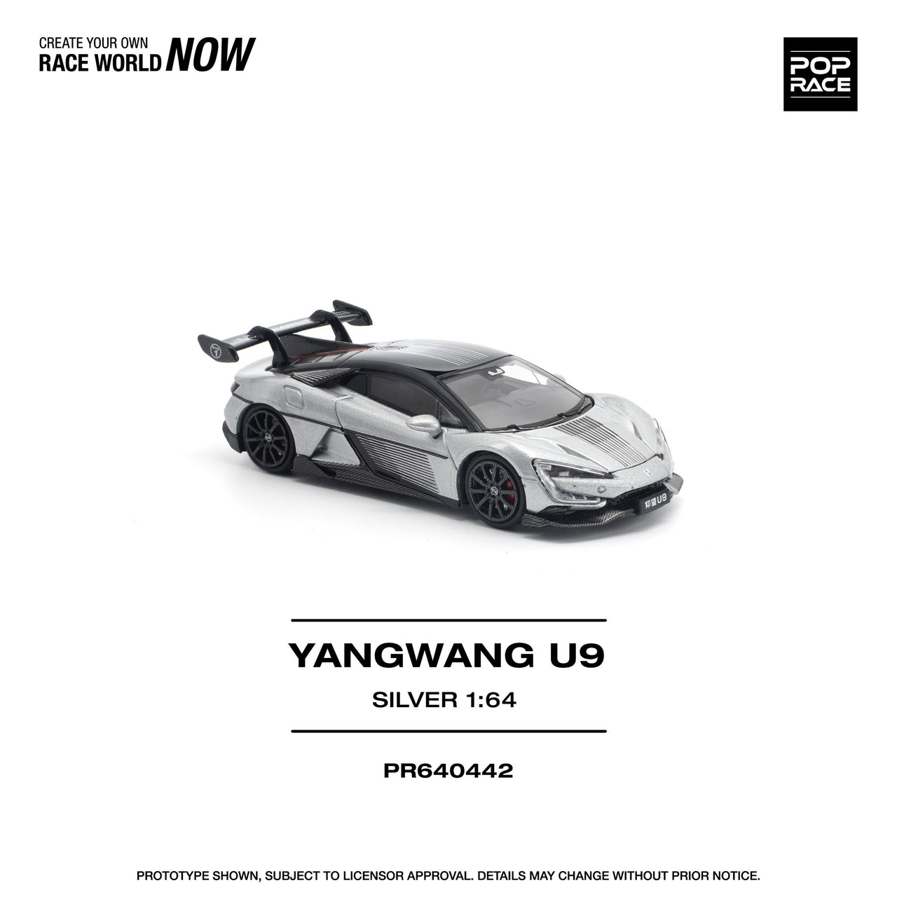PRE-ORDER Pop Race 1:64 Yangwang U9
