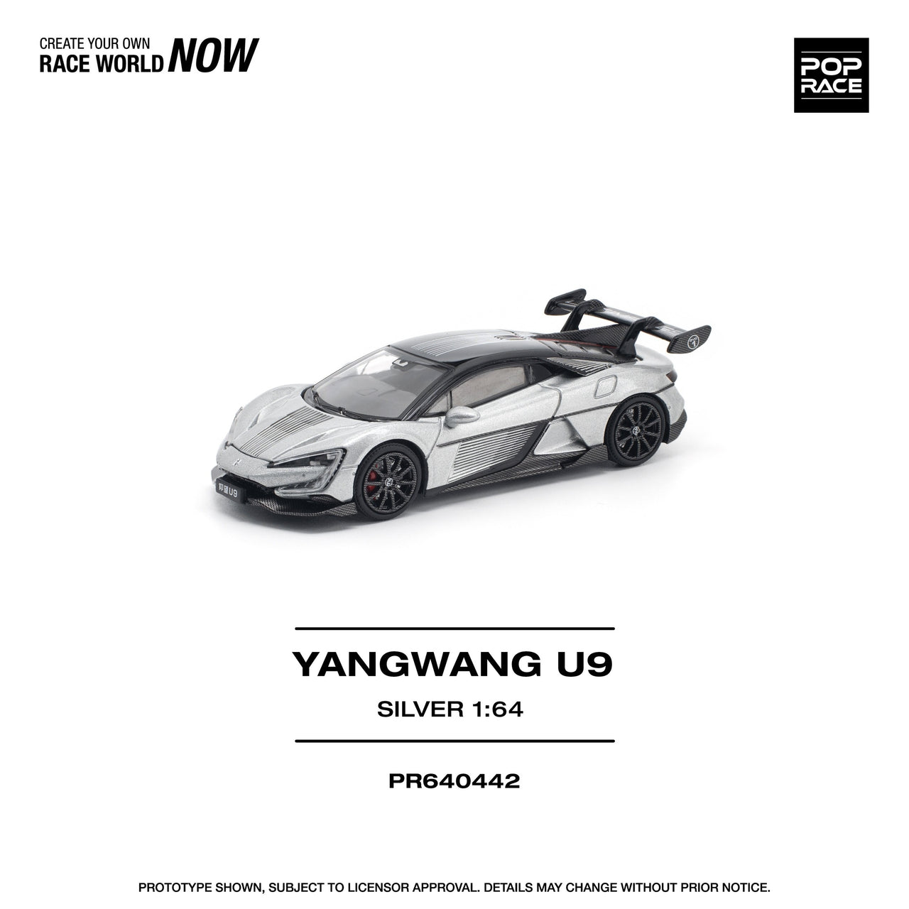 PRE-ORDER Pop Race 1:64 Yangwang U9