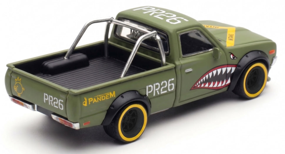 PRE-ORDER Pop Race X Enigma 1:64 PANDEM 620 - FIGHTER GREEN