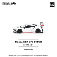 Thumbnail for PRE-ORDER Pop Race x 1:64 Honda NSX GT3 EVO22, WHITE