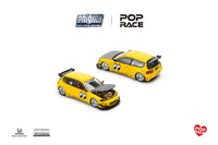 Thumbnail for PRE-ORDER Pop Race x Enigma 1:64 Pandem Honda Civic EG6 v1.5 MOONEYES