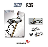 Thumbnail for PRE-ORDER Pop Race x Enigma 1:64 Pandem Toyota GR86 Crystal White Pearl Copy