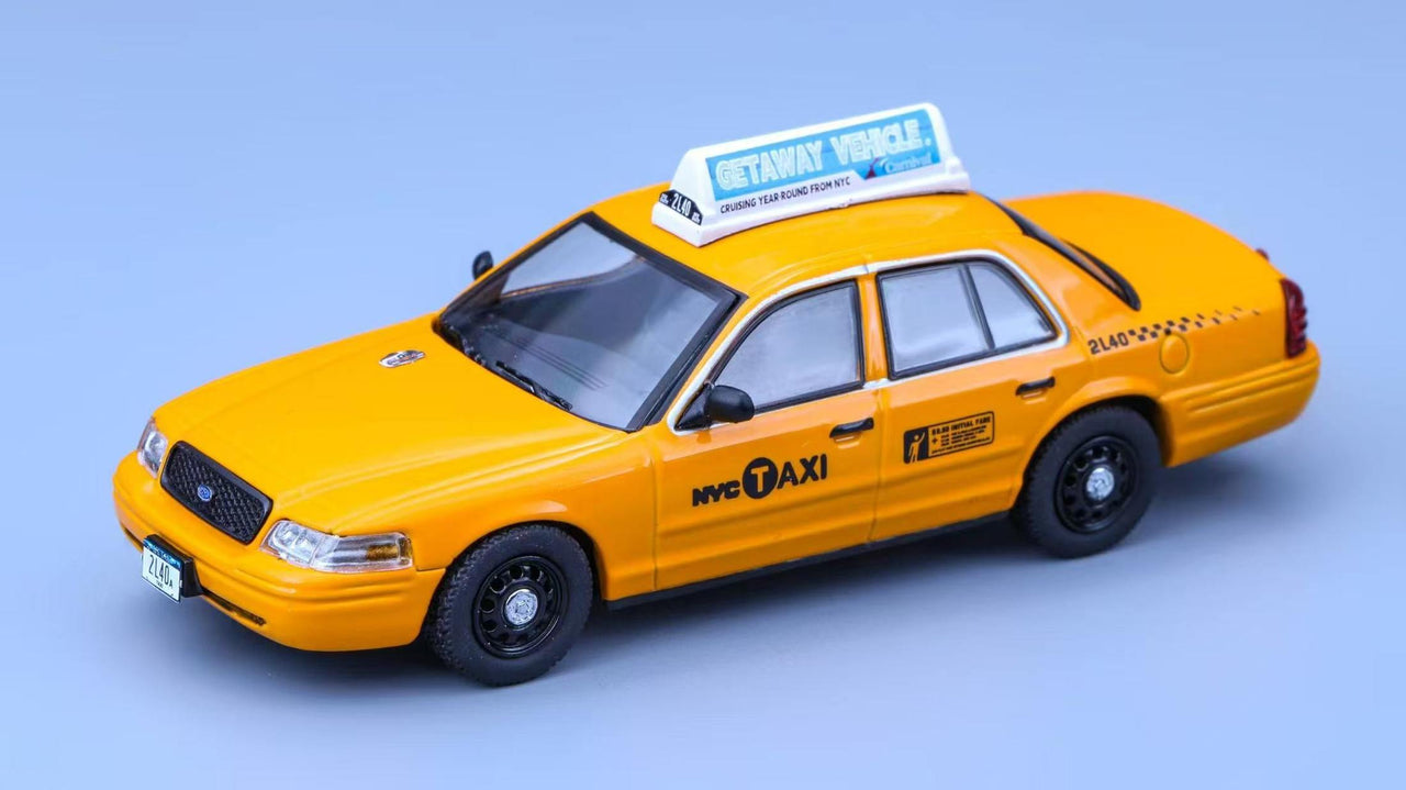 PRE-ORDER Rollin 1:64 Ford Crown Victoria NYC Cab