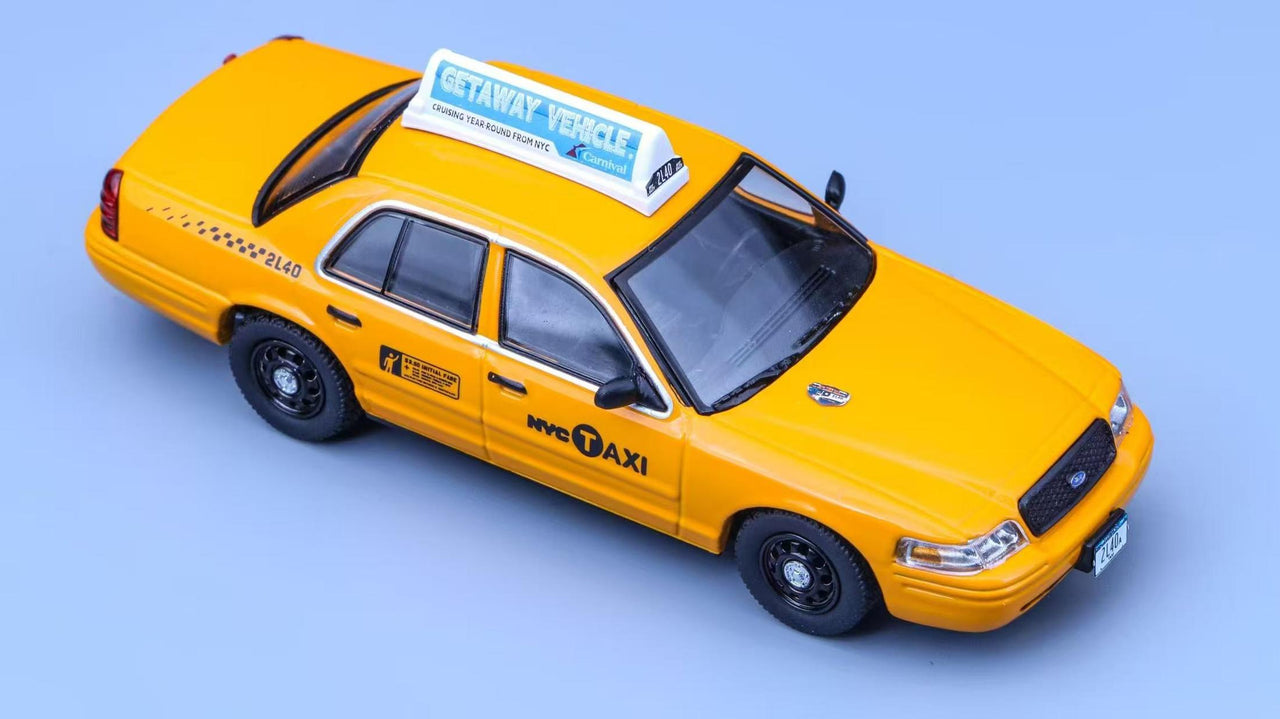 PRE-ORDER Rollin 1:64 Ford Crown Victoria NYC Cab