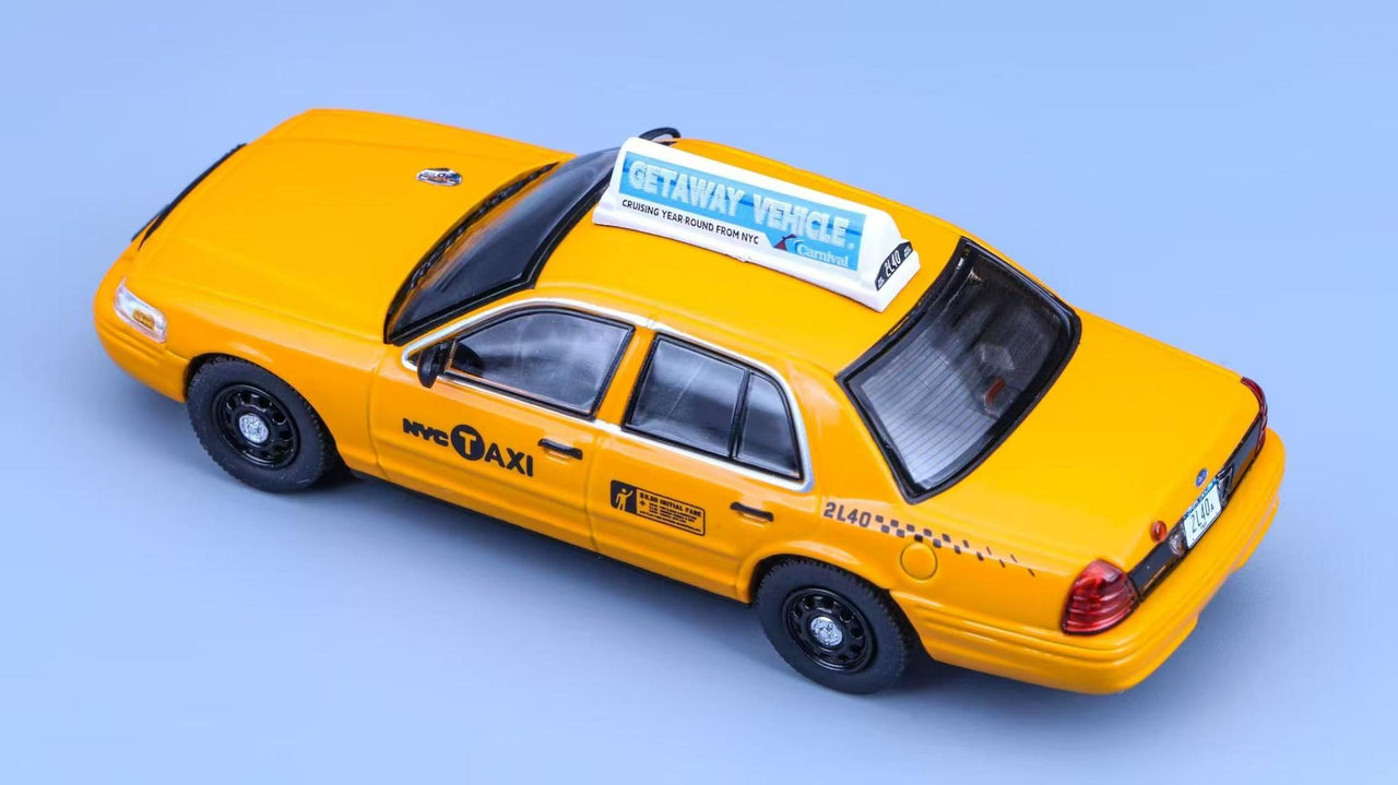 PRE-ORDER Rollin 1:64 Ford Crown Victoria NYC Cab