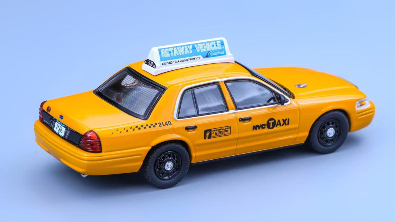 PRE-ORDER Rollin 1:64 Ford Crown Victoria NYC Cab