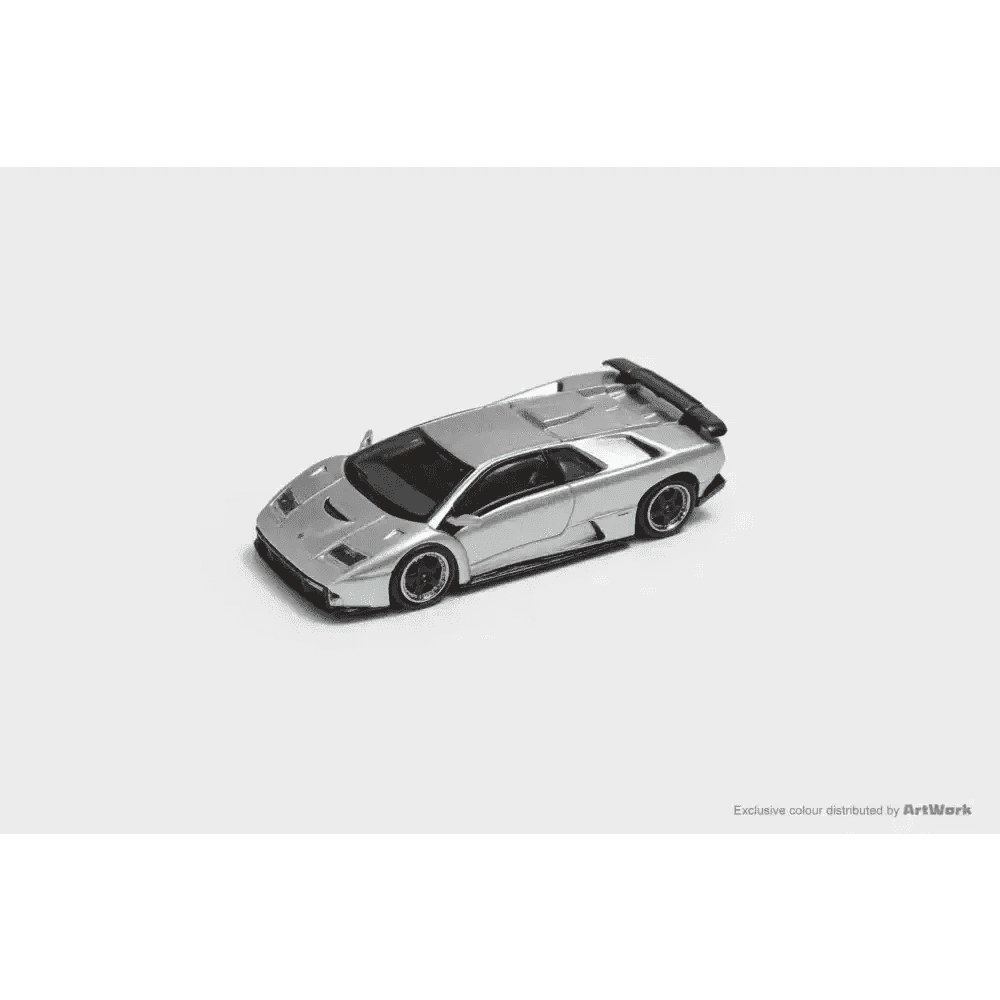 PRE-ORDER Stance Hunters 1:64 1998 Lamborghini Diablo GT Silver