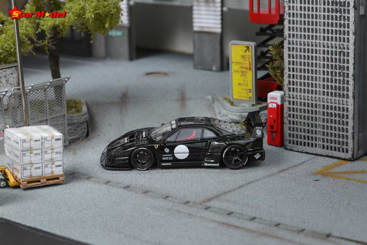 PRE-ORDER Star Model 1:64 LBWK Ferrari F40 Black