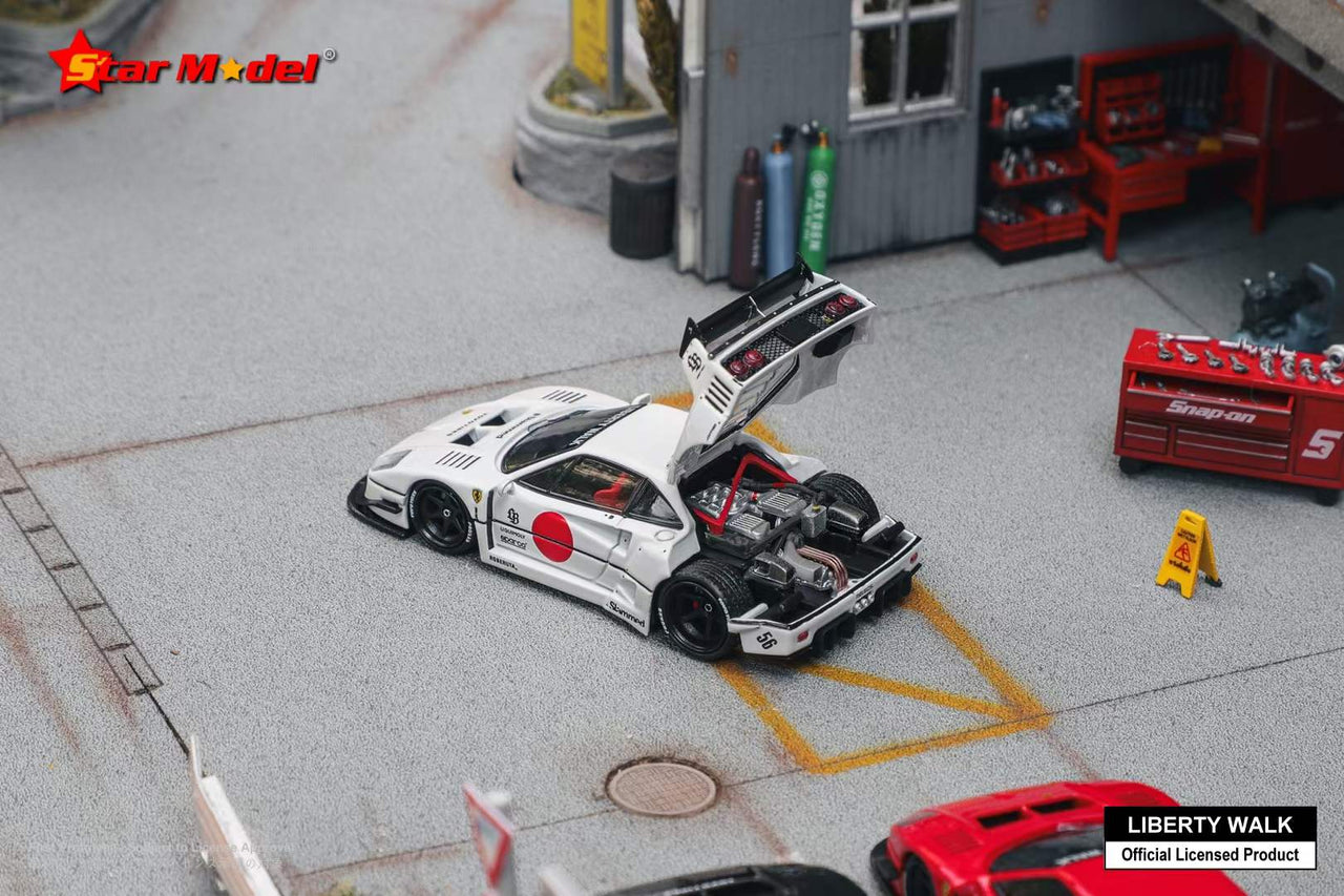 StarModel 1:64 LBWK Ferrari F40 White(PRE-ORDER) Igniti – Little Luca's ...