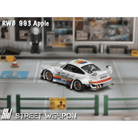 Thumbnail for PRE-ORDER Street Weapon 1:64 Porsche RWB993 Apple GT Wing