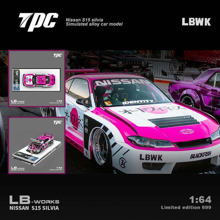 PRE-ORDER) TPC 1:64 Nissan Silvia (S15) LB-Super Silhouette Auto