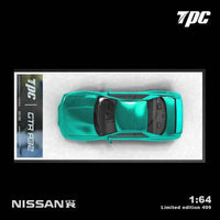 Thumbnail for PRE-ORDER TPC 1:64 Nissan Skyline GTR R32 w/ Opening Hood Carbon Green