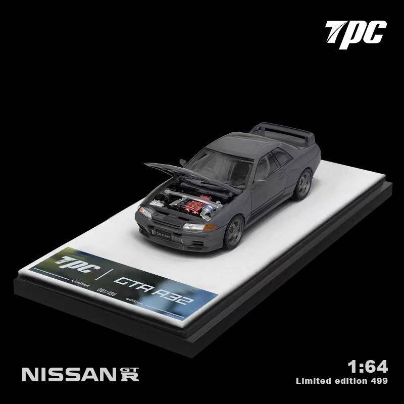 PRE-ORDER TPC 1:64 Nissan Skyline GTR R32 w/ Opening Hood