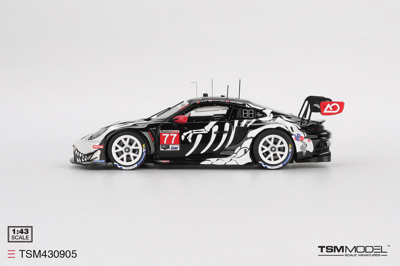 PRE-ORDER TSM-MODEL 1:43 Porsche 911 GT3 R #77 AO Racing 2025 IMSA Petit Le Mans TSM430905