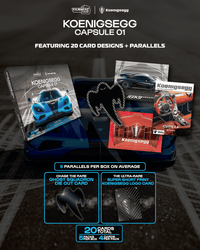 Thumbnail for PRE-ORDER Tarmac Cards Koenigsegg Capsule 01