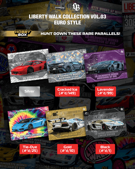 Tarmac Cards Liberty Walk Collection Vol.04 Euro Style Hobby Box
