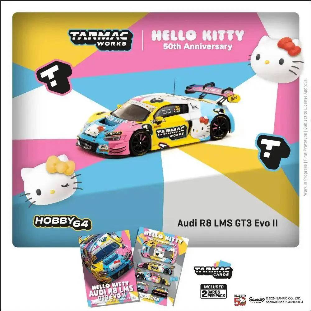 PRE-ORDER Tarmac Works 1:64 Audi R8 LMS GT3 Evo II Macau GT Cup - FIA GT World Cup 2023 Uno Racing