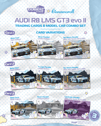 Thumbnail for PRE-ORDER Tarmac Works 1:64 Audi R8 LMS GT3 evo II, Macau GT Cup - FIA GT World Cup 2025, Uno Racing + Trading cards