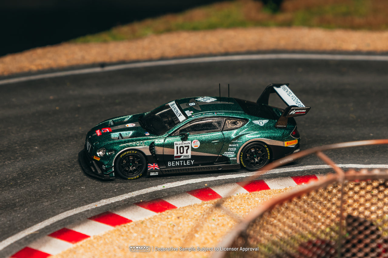 PRE-ORDER Tarmac Works 1:64 Bentley Continental GT3, 24 Hours of Spa 2019