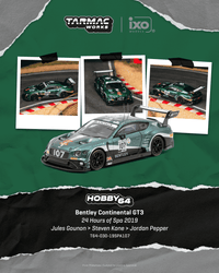 Thumbnail for PRE-ORDER Tarmac Works 1:64 Bentley Continental GT3, 24 Hours of Spa 2019