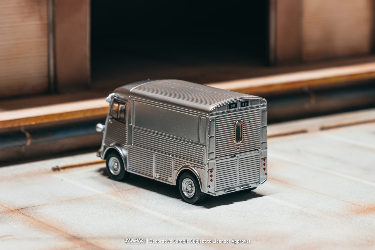 PRE-ORDER Tarmac Works 1:64 Citroen Type H, Silver