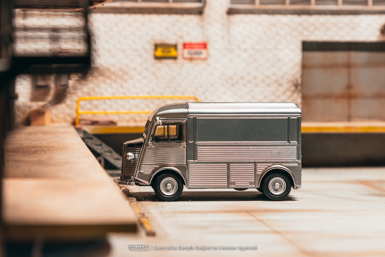 PRE-ORDER Tarmac Works 1:64 Citroen Type H, Silver
