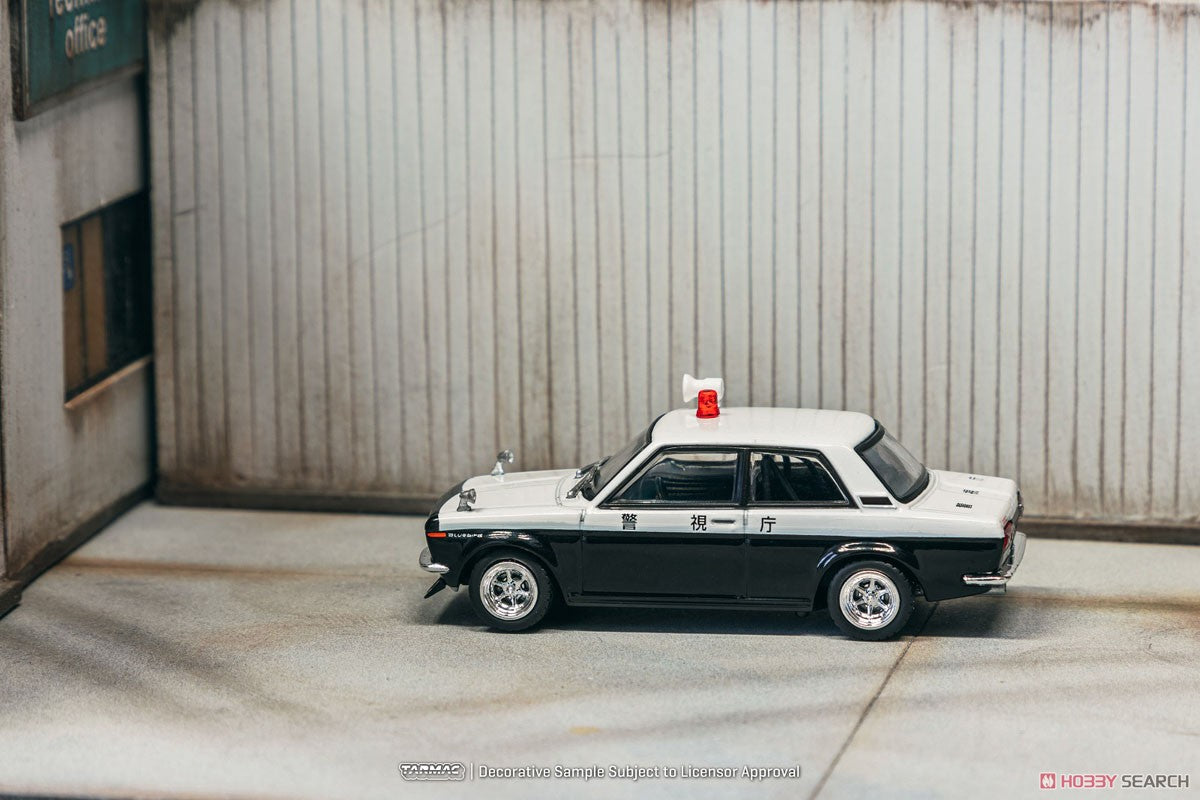 PRE-ORDER Tarmac Works 1:64 Datsun 510 Sedan Jap Police
