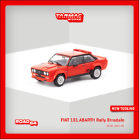 Thumbnail for PRE-ORDER Tarmac Works 1:64 FIAT 131 ABARTH Rally Stradale Red NEW TOOLING