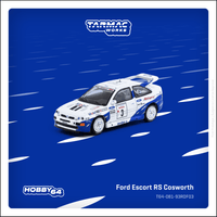 Thumbnail for PRE-ORDER Tarmac Works 1:64 Ford Escort RS Cosworth Tour de Corse - Rallye de France 1993 Winner
