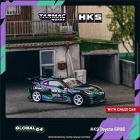 Thumbnail for PRE-ORDER Tarmac Works 1:64 HKS Toyota GR86 Black