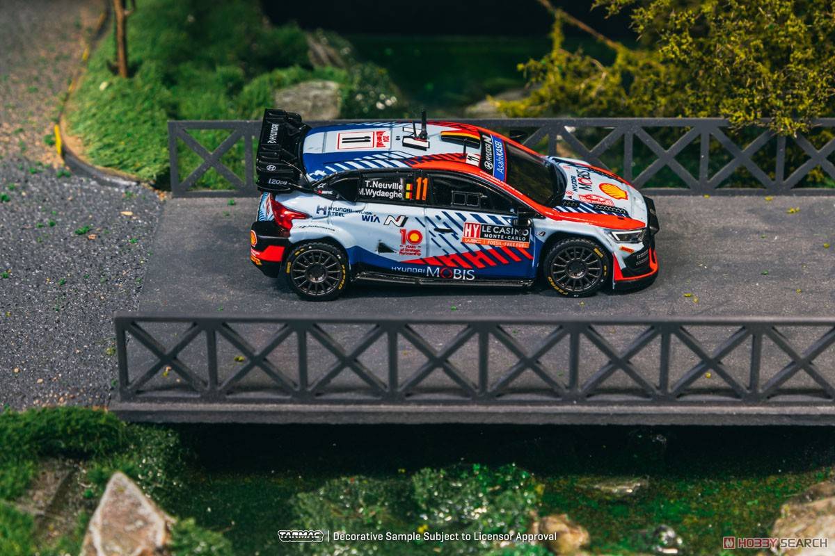 PRE-ORDER Tarmac Works 1:64 Hyundai i20N Rally1 Hybrid Monte Carlo Winner 2024