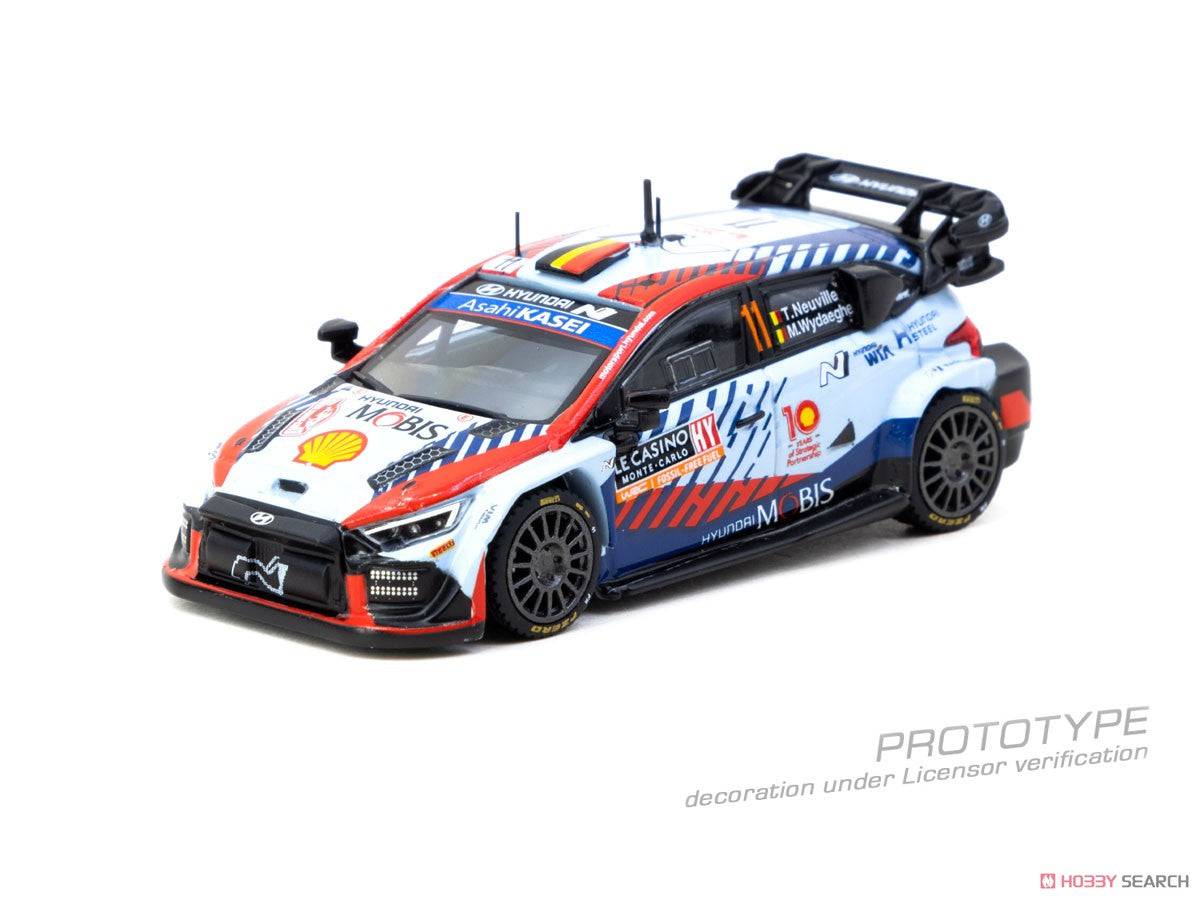 PRE-ORDER Tarmac Works 1:64 Hyundai i20N Rally1 Hybrid Monte Carlo Winner 2024