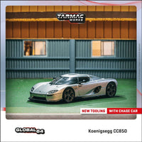 Thumbnail for (PRE-ORDER) Tarmac Works 1:64 Koenigsegg CC850 Silver