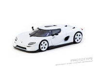 Thumbnail for PRE-ORDER Tarmac Works 1:64 Koenigsegg CC850 White + Trading Cards Combo Set