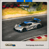 Thumbnail for PRE-ORDER Tarmac Works 1:64 Koenigsegg Jesko Silver