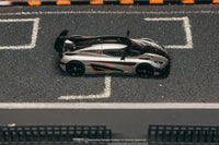 Thumbnail for PRE-ORDER Tarmac Works 1:64 Koenigsegg One:1, Silver