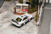 Thumbnail for PRE-ORDER Tarmac Works 1:64 LB-ER34 Super Silhouette SKYLINE, White * NEW TOOLING*
