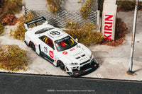 Thumbnail for PRE-ORDER Tarmac Works 1:64 LB-ER34 Super Silhouette SKYLINE, White * NEW TOOLING*