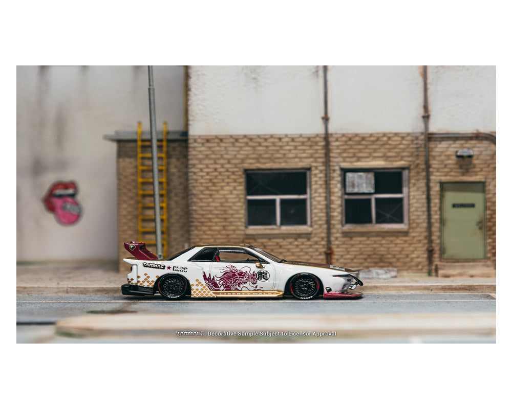 PRE-ORDER Tarmac Works 1:64 LB-KAIDO WORKS Nissan R32 Skyline CLDC Special