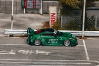 Thumbnail for PRE-ORDER Tarmac Works 1:64 LB-Silhouette WORKS GT NISSAN 35GT-RR, Emerald green