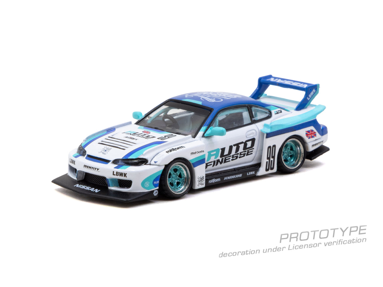 PRE-ORDER Tarmac Works 1:64 LB-Super Silhouette Nissan SILVIA S15 , Auto Finesse