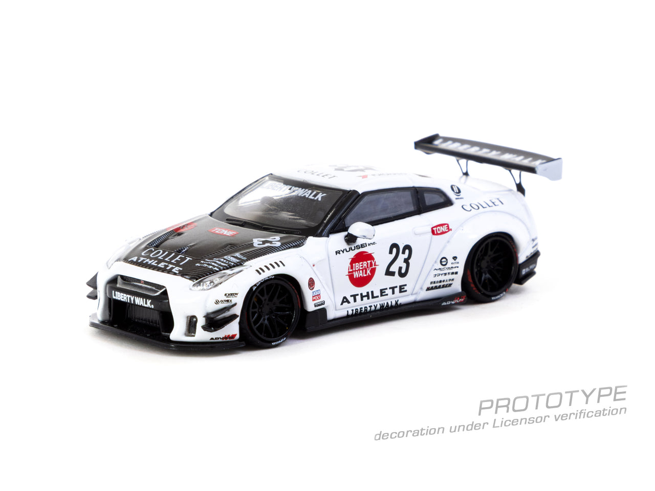 Tarmac Works 1:64 LB-WORKS NISSAN GT-R R35 type 2 White – Little Luca's ...