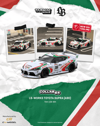 Thumbnail for PRE-ORDER Tarmac Works 1:64 LB-WORKS TOYOTA SUPRA A90 , White