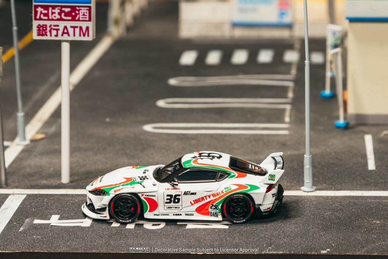 PRE-ORDER Tarmac Works 1:64 LB-WORKS TOYOTA SUPRA A90 , White